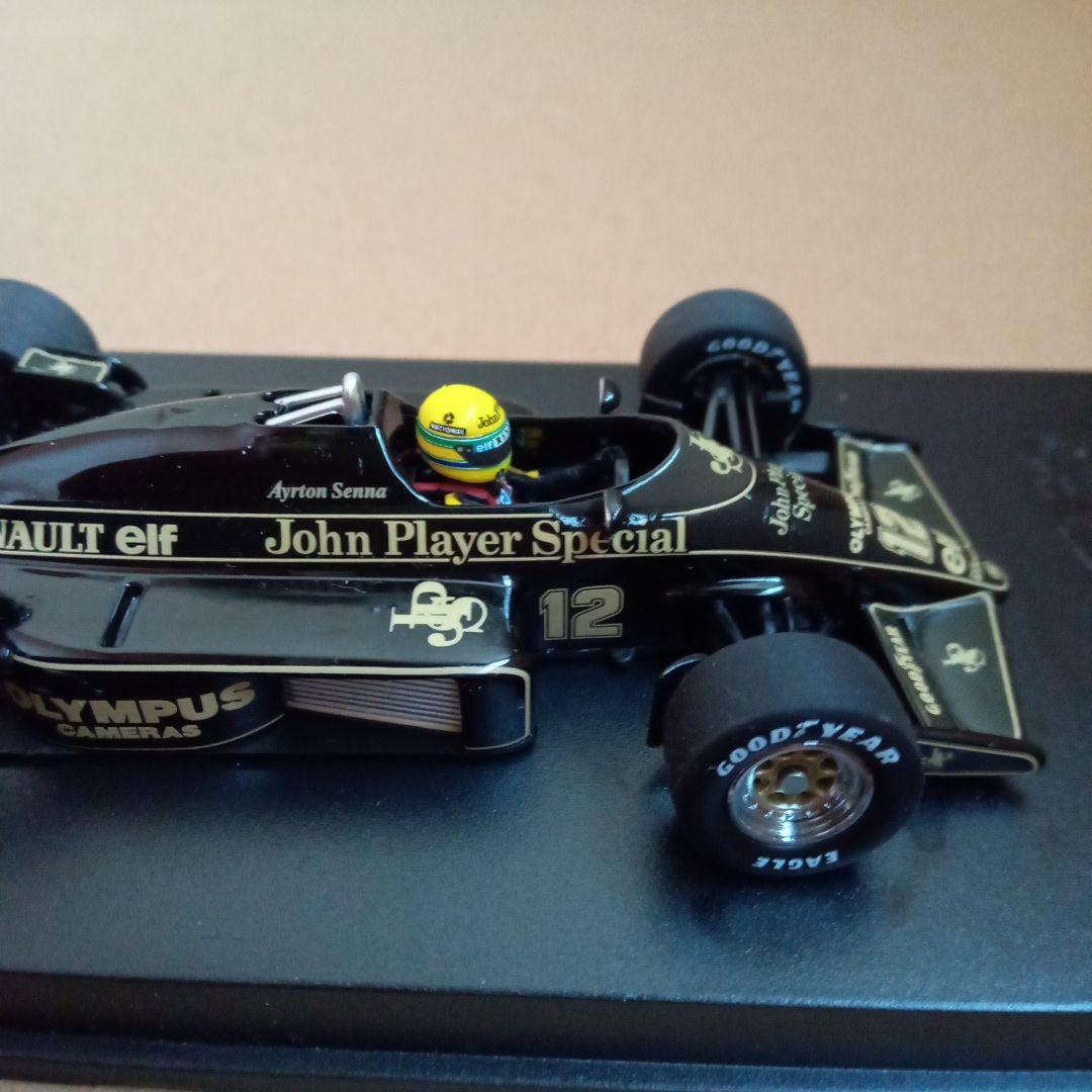 アイルトンセナ/ミニチャンプス1/43ロータス97T(JPS仕様)