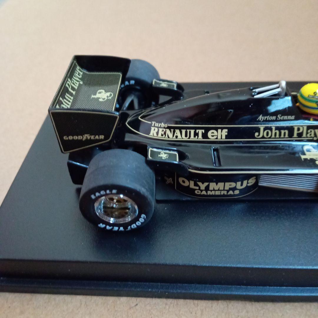 アイルトンセナ/ミニチャンプス1/43ロータス97T(JPS仕様)