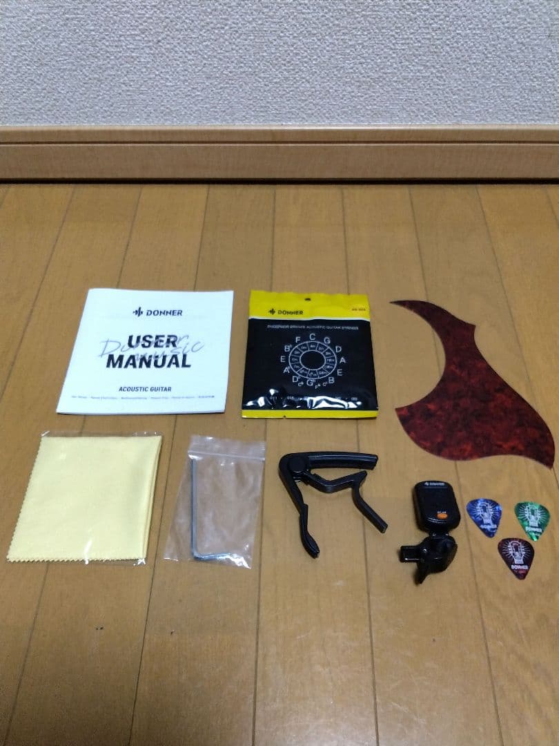DONNER「DAG-1CB」ドナー　アコースティックギター　SC付き