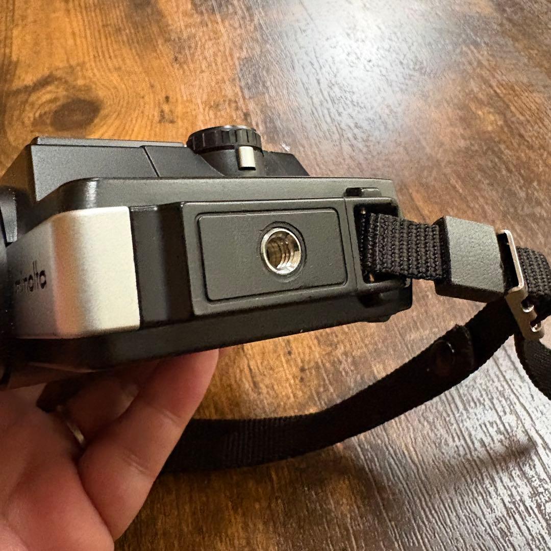 ミノルタ110ズームSLR レトロカメラ　110フィルム　ケース付き