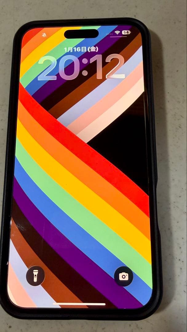 iPhone 16 plus ブラック ケース付き　128GB