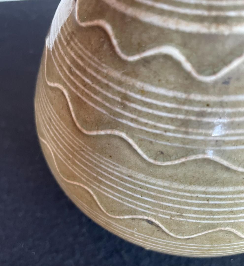 希少 古丹波焼 立杭焼 えへん徳利 酒器 イッチン 江戸期 飴釉 大型 花入