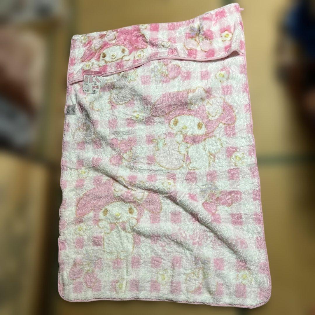 サンリオ⭐︎マイメロディ⭐︎パスケース&フェンスタオル＆水筒＆クッション毛布⭐︎5点S