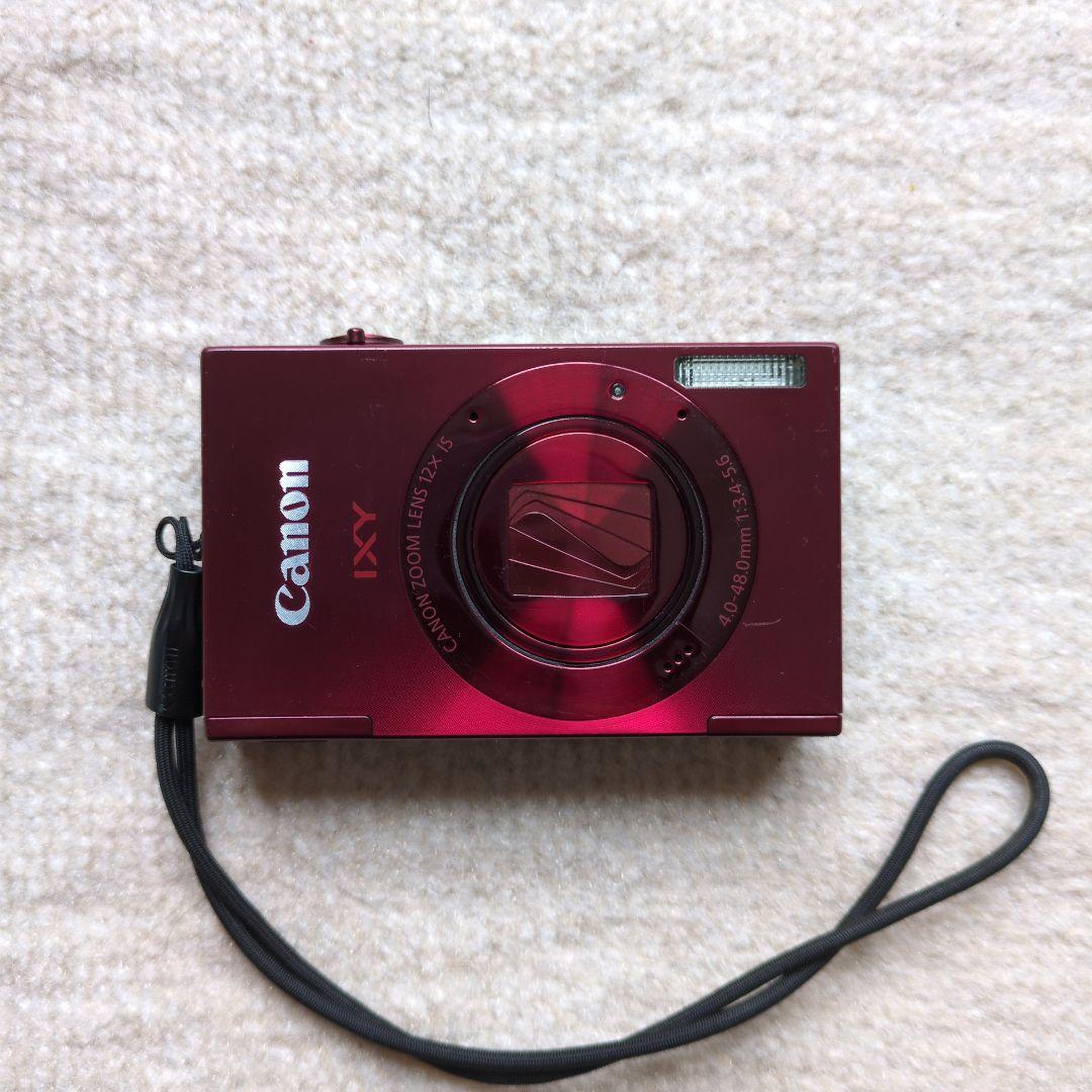 【動作確認済み】 Canon IXY3 レッド コンパクトデジタルカメラ