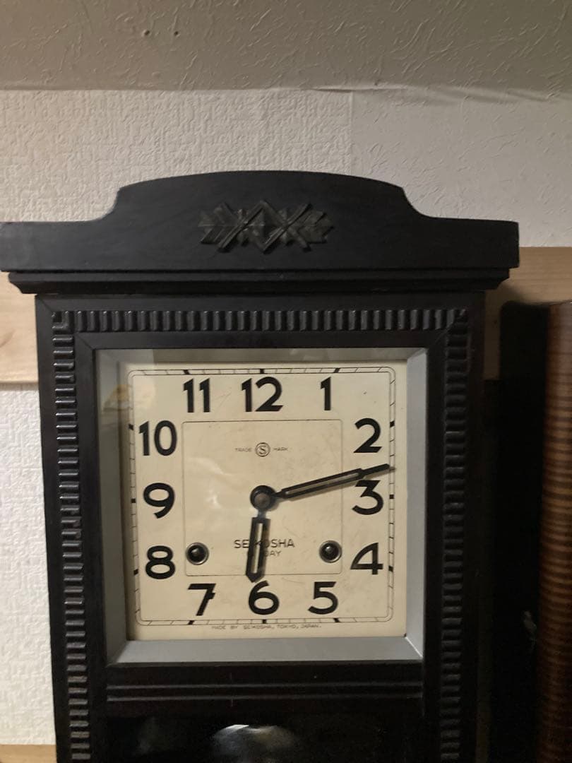 SEIKOSHA 精工舎振り子時計14DAY 本打ち式 和音ボンボン 修復品