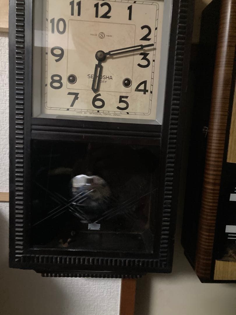 SEIKOSHA 精工舎振り子時計14DAY 本打ち式 和音ボンボン 修復品