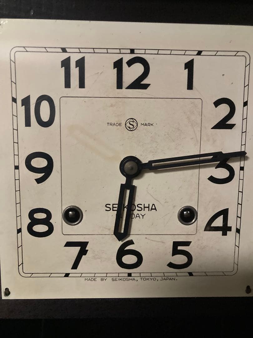 SEIKOSHA 精工舎振り子時計14DAY 本打ち式 和音ボンボン 修復品