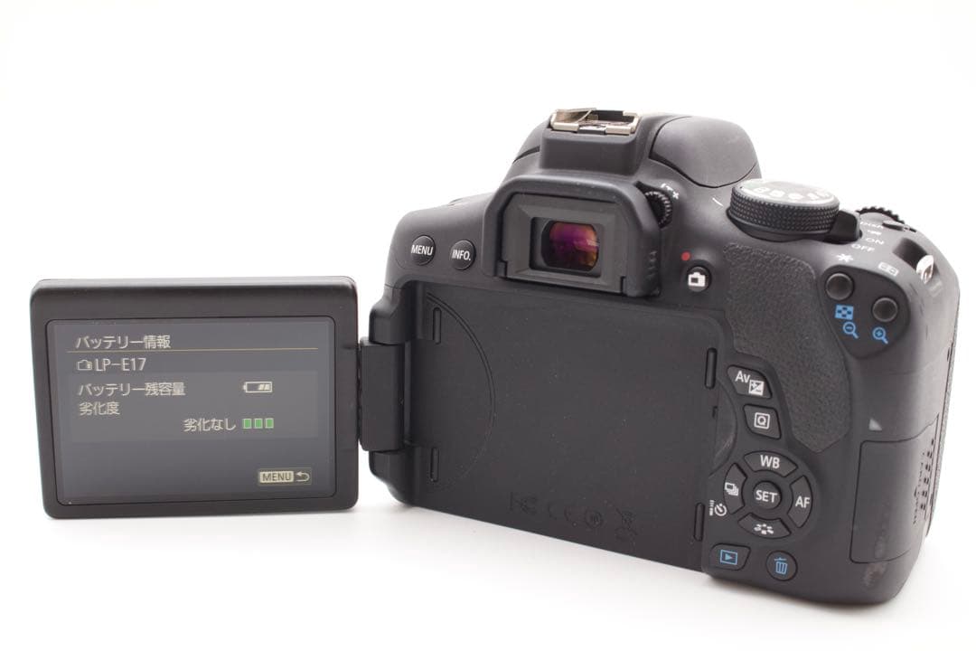 Canon EOS Kiss X8i ダブルレンズ　広範囲をカバー　Wi-Fi