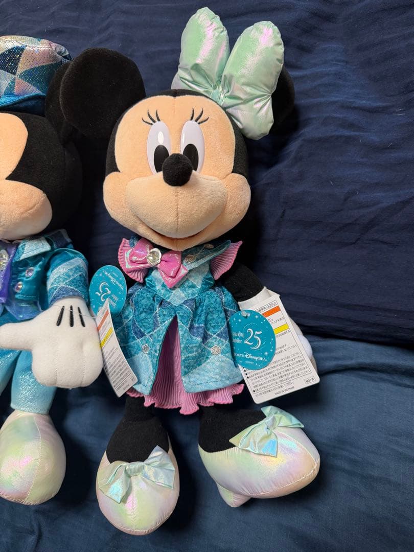 東京ディズニーシー 25周年 スパークリングジュビリー ぬいぐるみセット