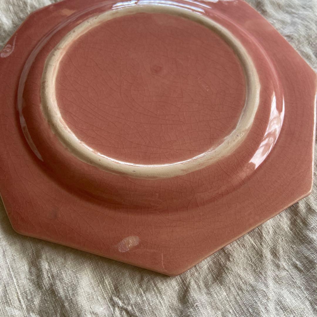 ピンクのオクトゴナル　フランスアンティーク　p26