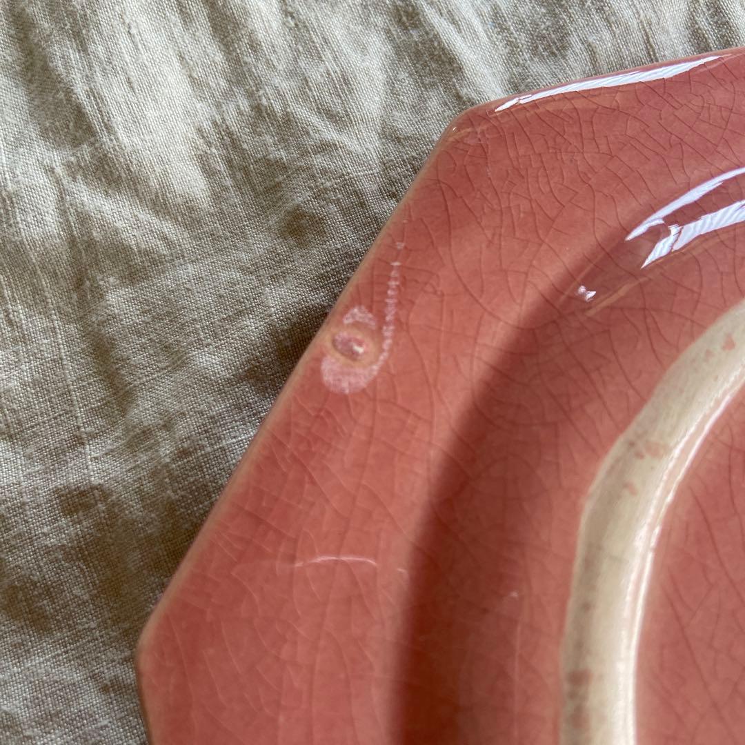 ピンクのオクトゴナル　フランスアンティーク　p26