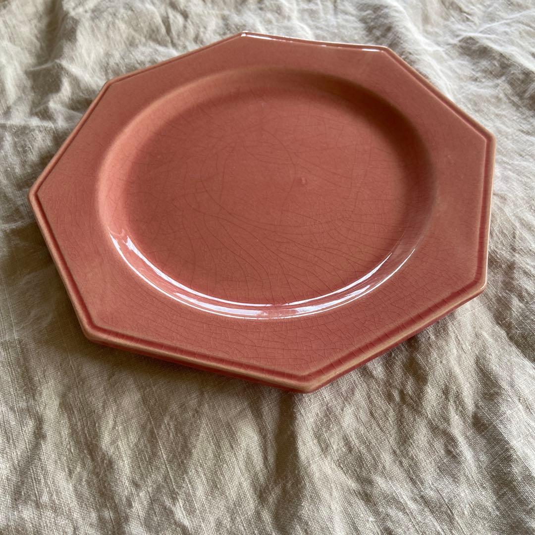 ピンクのオクトゴナル　フランスアンティーク　p26