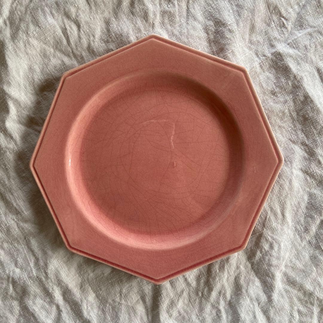 ピンクのオクトゴナル　フランスアンティーク　p26