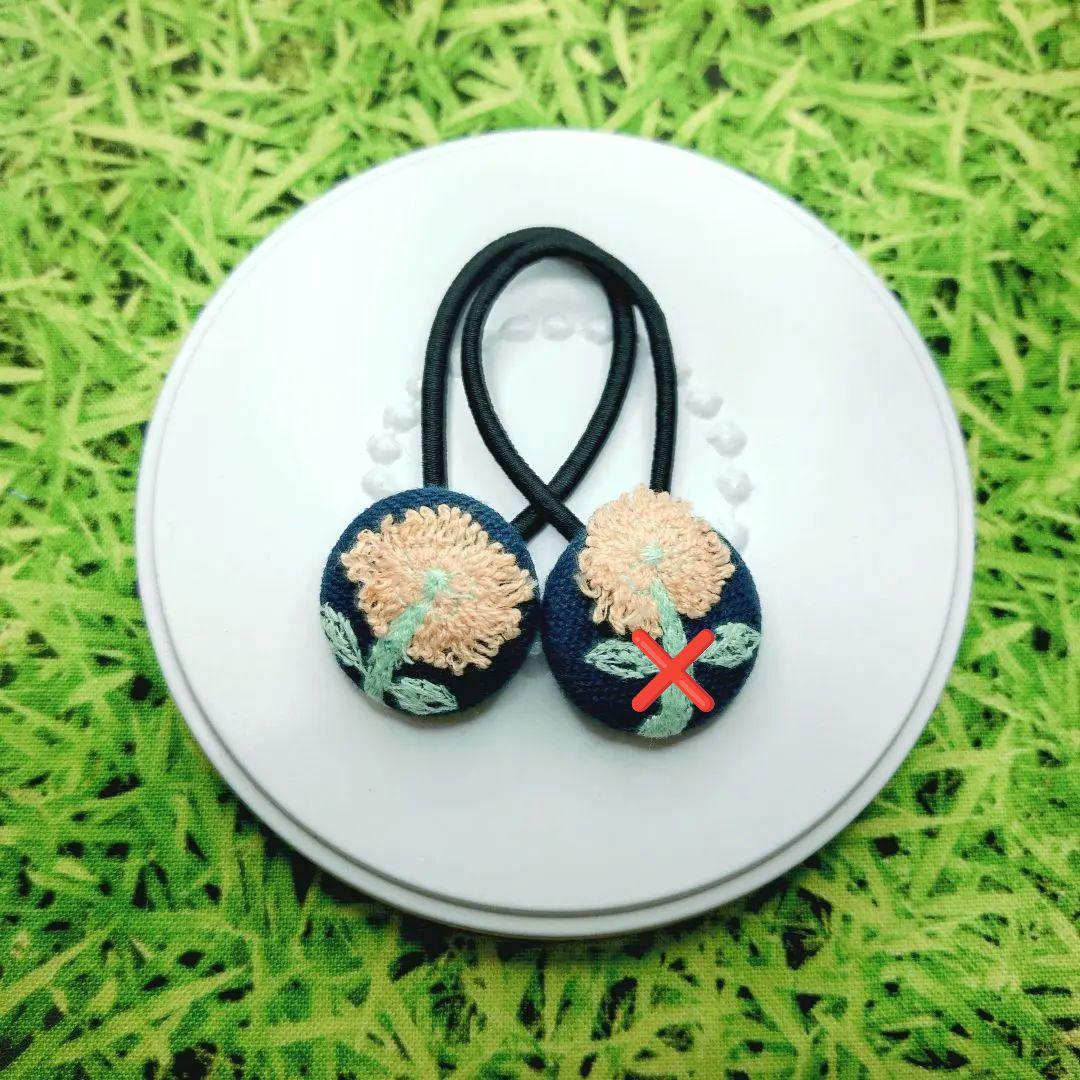 専用です☆ミナペルホネン✨ハンドメイド　ヘアゴム✨skip　27㎜