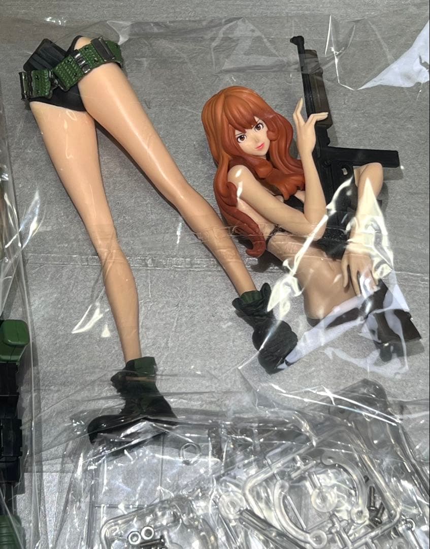 ルパン三世 峰不二子 フィギュア 高さ25cm スタンド付 2点セット