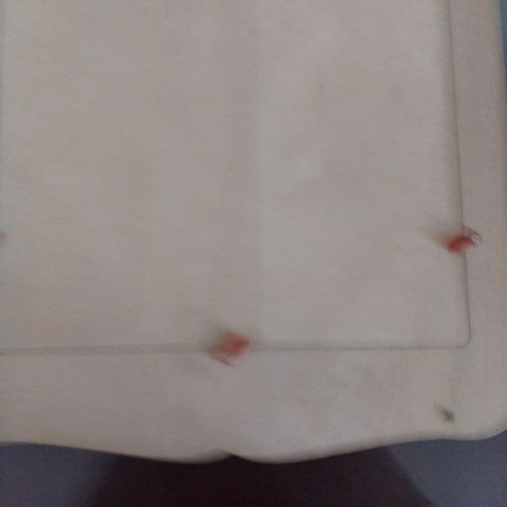 昭和レトロ 美人画 直筆 (指輪) 木製額縁