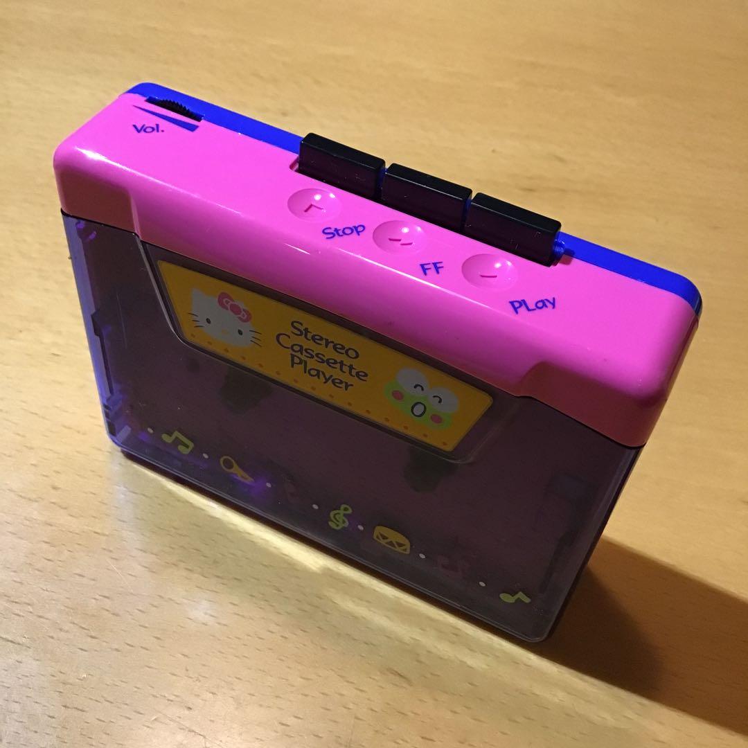 【希少】サンリオ ハローキティ カセットプレーヤー
