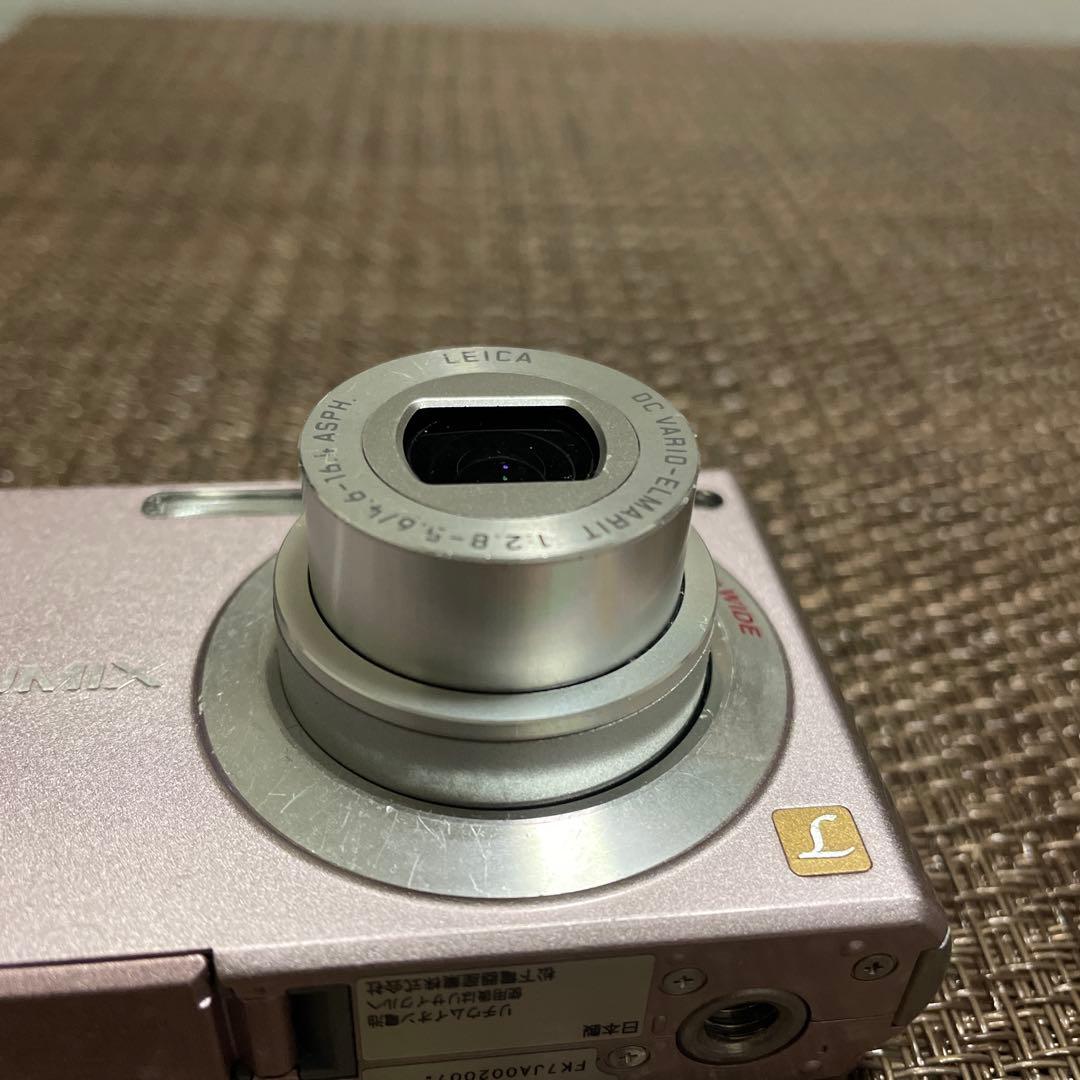 パナソニック　デジカメ　DMC-FX55 ピンク　中古　簡易動作現状