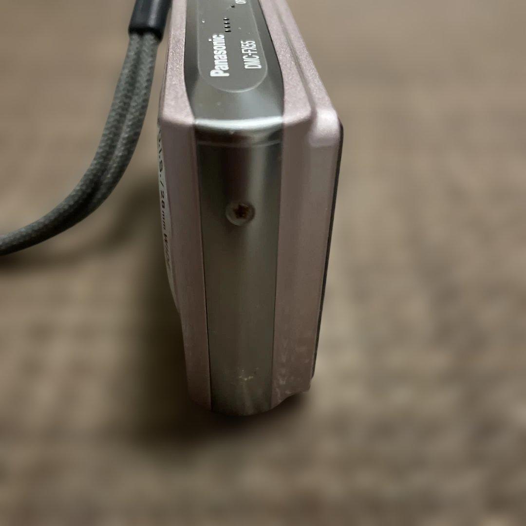 パナソニック　デジカメ　DMC-FX55 ピンク　中古　簡易動作現状