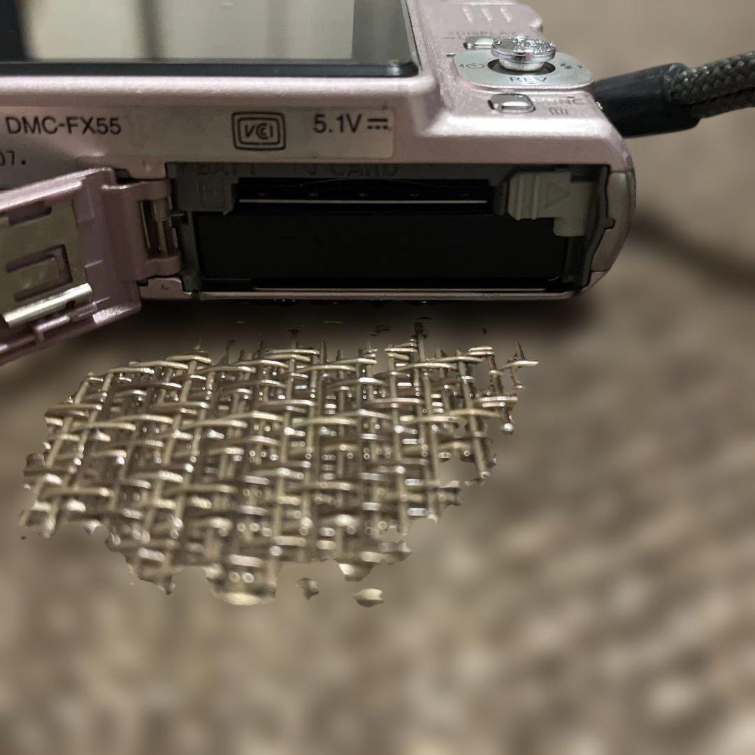 パナソニック　デジカメ　DMC-FX55 ピンク　中古　簡易動作現状