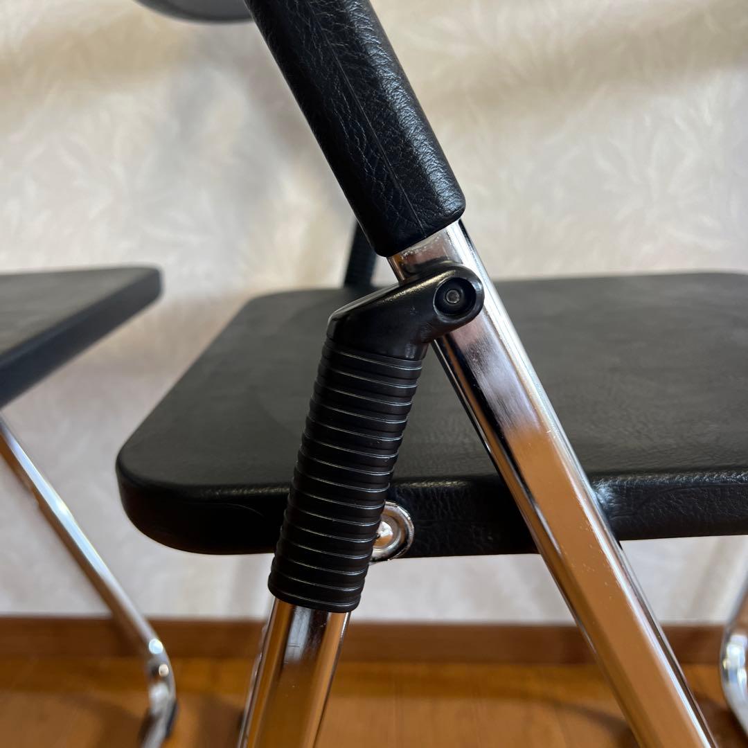 MILO AICHI ミロ チェア 折りたたみ 椅子 スタッキングチェア 3脚