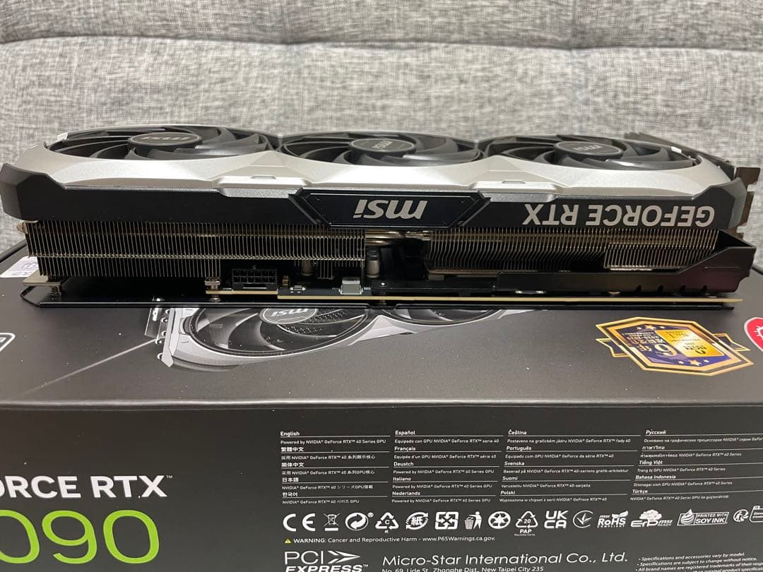 【箱付】MSI GeForce RTX 4090