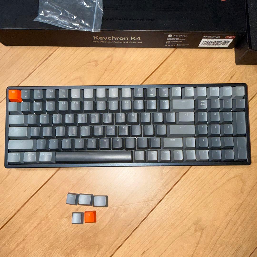 【週末限定値下】Keychron K4 V2 赤軸 RGBライト