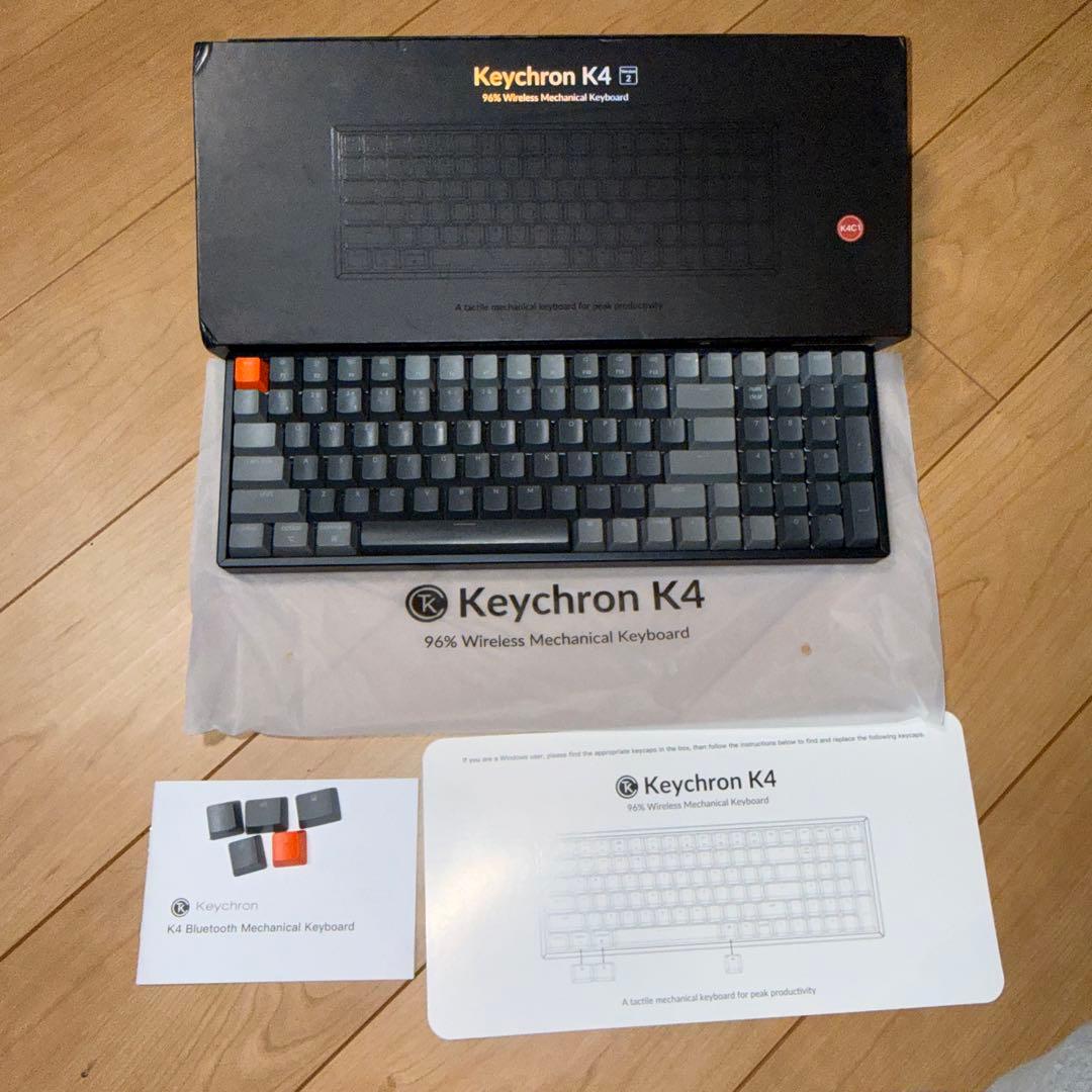 【週末限定値下】Keychron K4 V2 赤軸 RGBライト