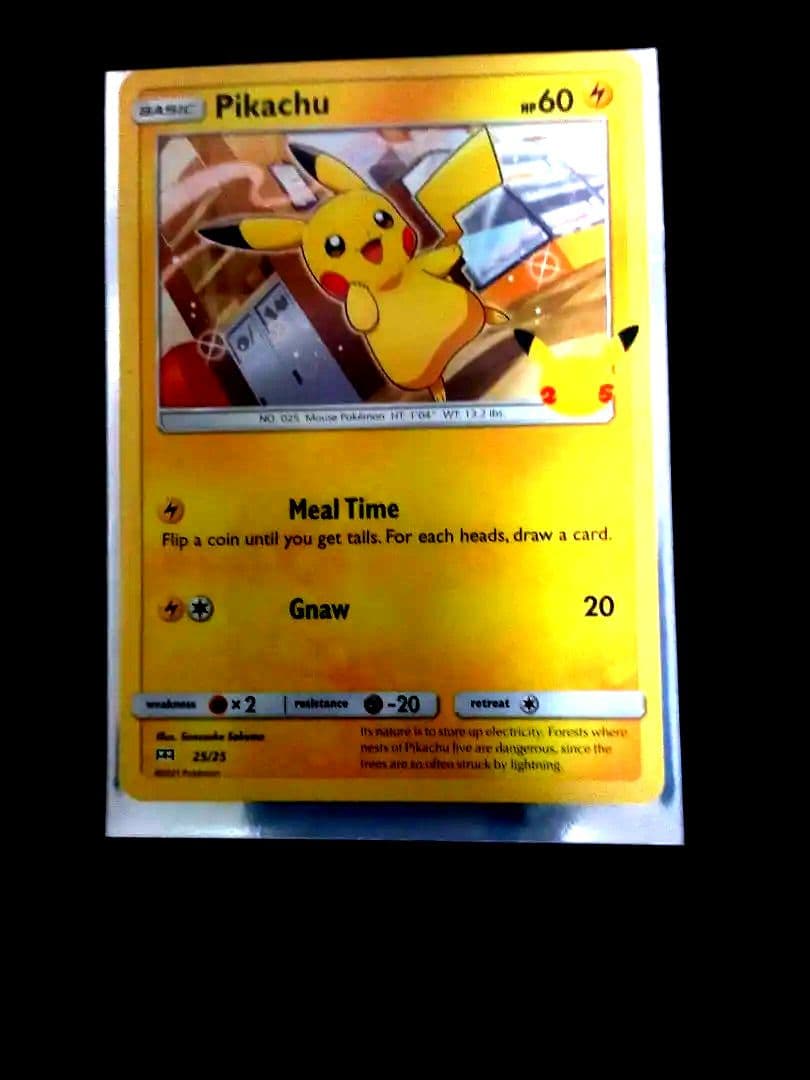 ポケモンカード　マクドナルド25周年記念　海外品