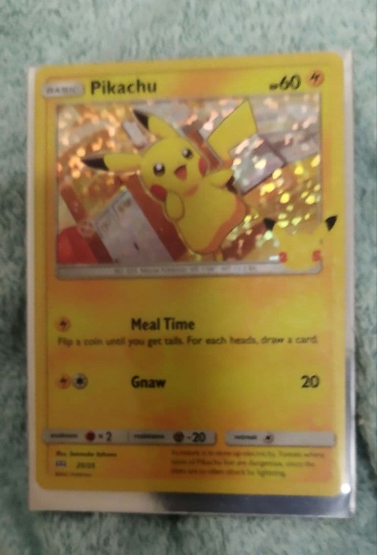 ポケモンカード　マクドナルド25周年記念　海外品