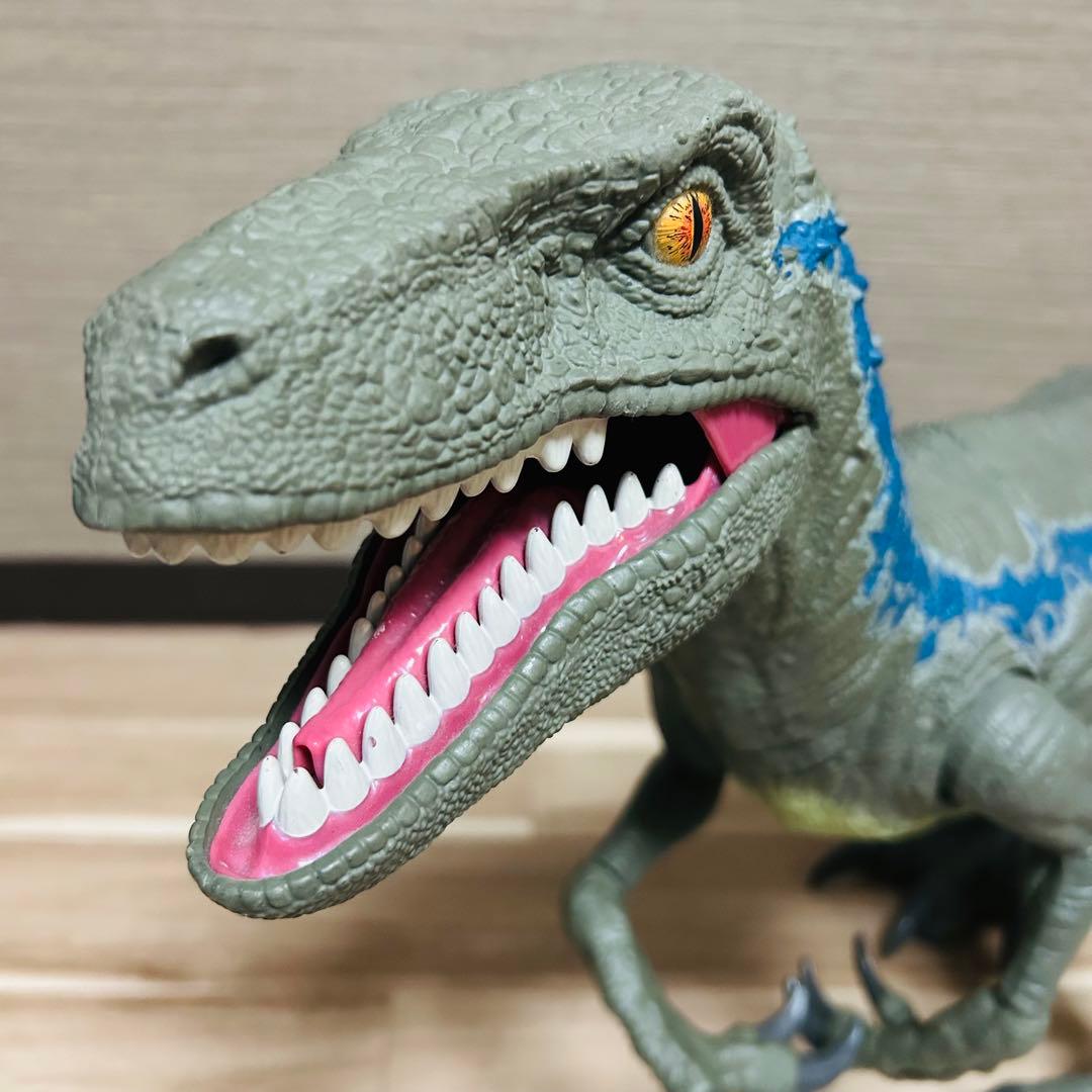 MATTEL ジュラシックワールド スーパー ビッグ 96cm ブルー マテル