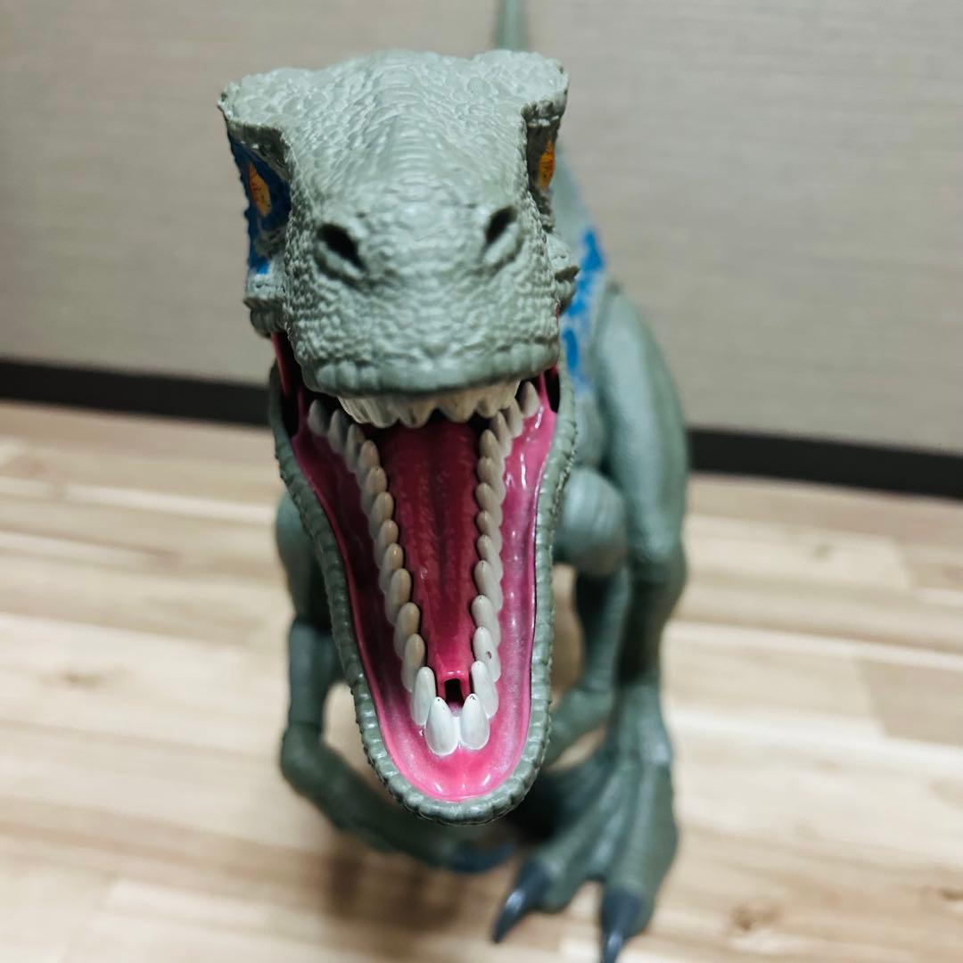 MATTEL ジュラシックワールド スーパー ビッグ 96cm ブルー マテル