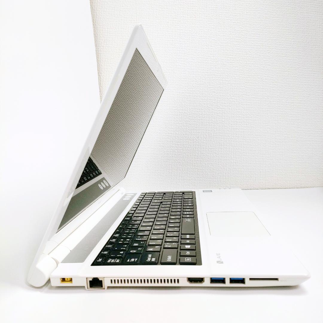 第8世代i7✨️SSD/NEC/Win11/DVD/オフィス付き白ノートパソコン