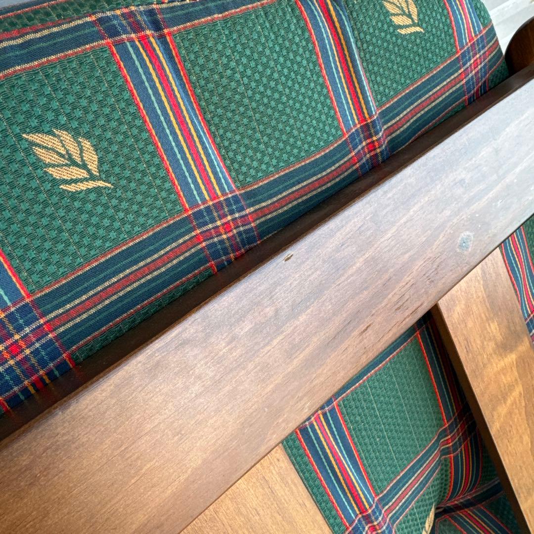 未使用品　スペイン DANVES シングルソファ　ソファ　1人掛け　カントリー