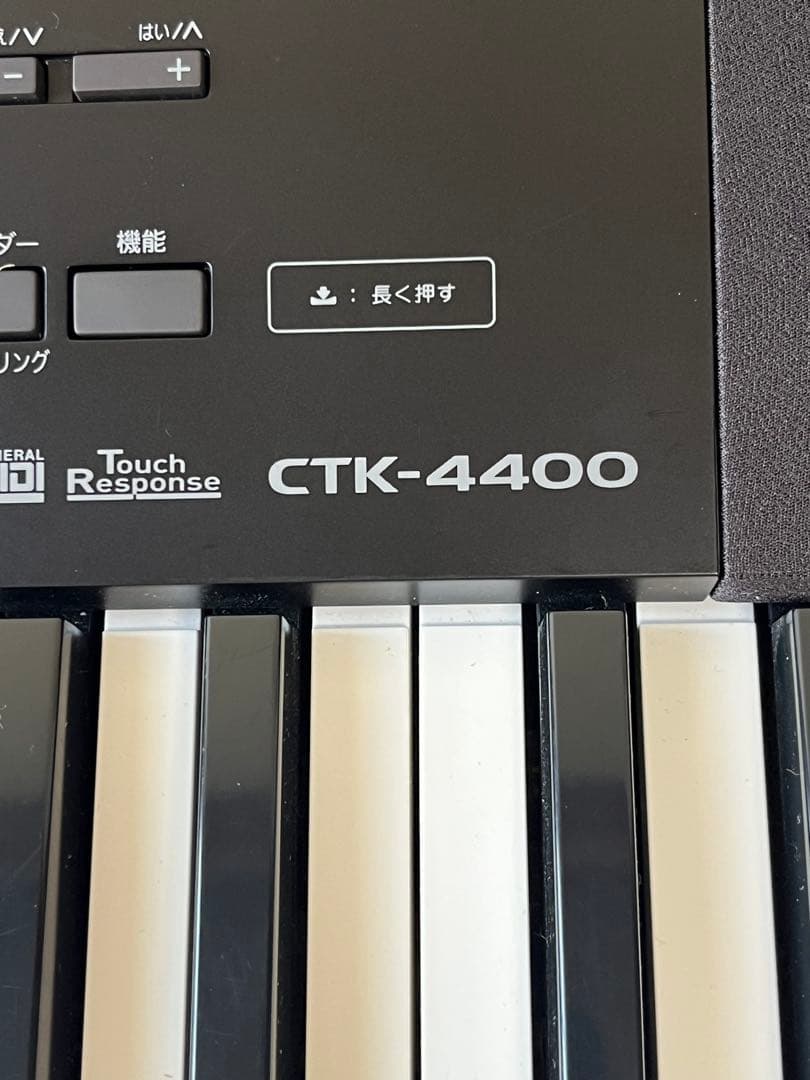 【美品】CASIO CTK-4400 電子ピアノ 2017年製 動作確認済