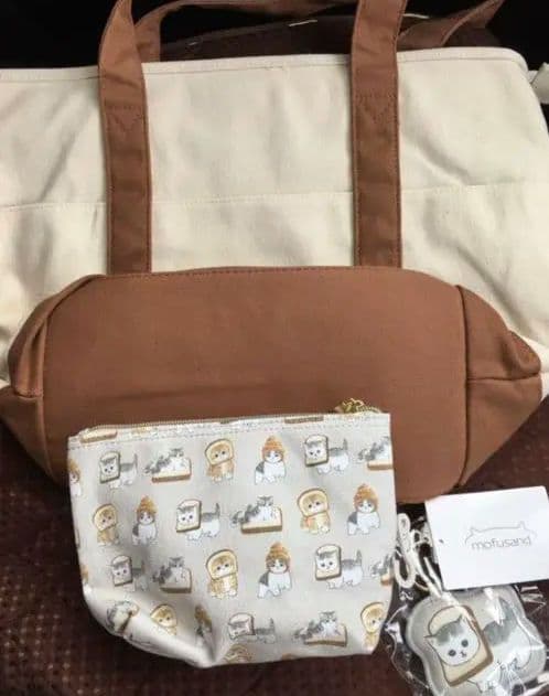 しまむら　モフサンド　コラボ　トートバッグ　ポーチ　セット　パンニャン　新品