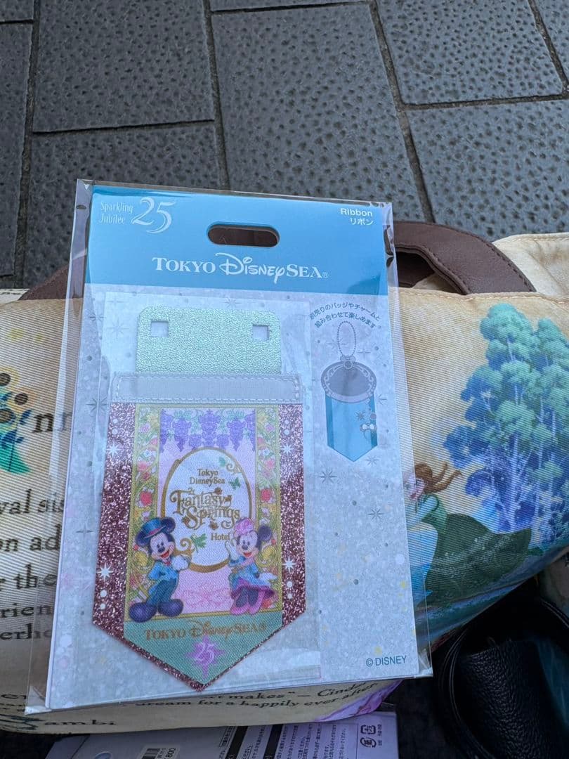 ディズニーシー ２５周年 スパークリング ジュビリー　リボン　シェリーメイ