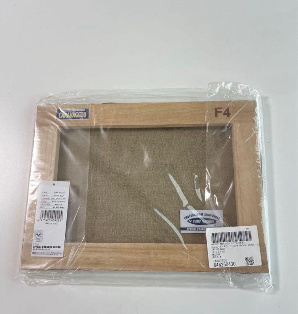 新品 サーフミッキー SURF MICKEY WALL CANVAS ART