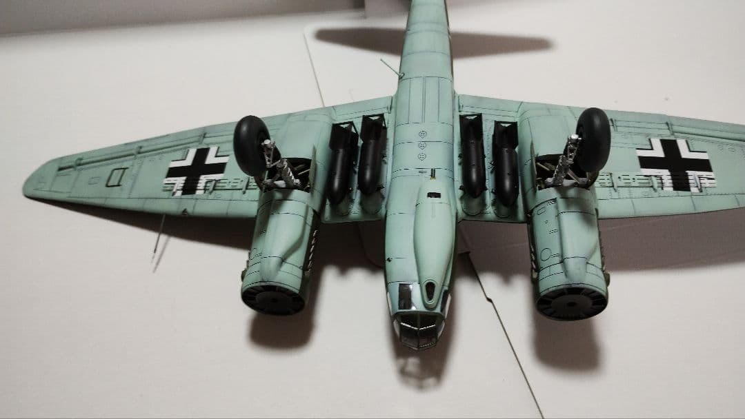 プラモデル完成機　1/48　ユンカース　Ju88A-4