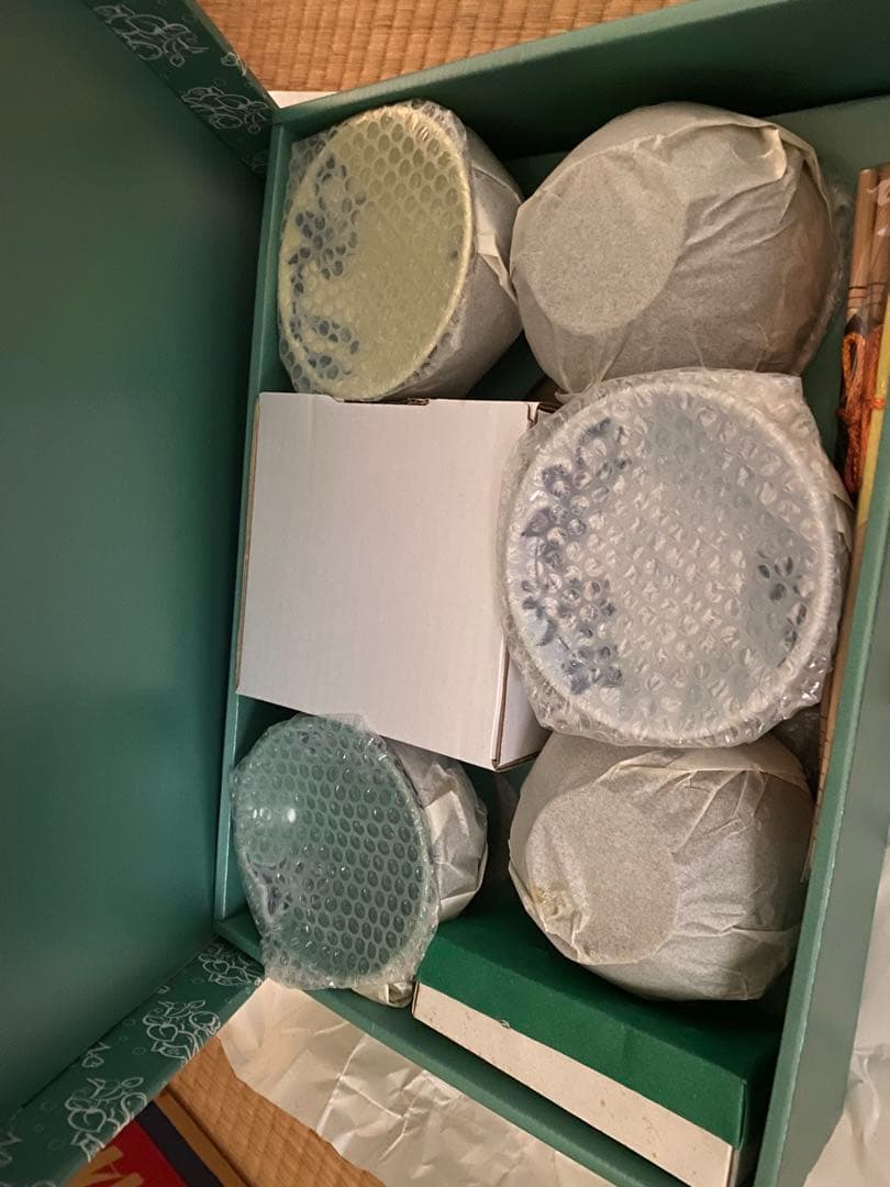 陶器製食器セット カラフル動物モチーフ