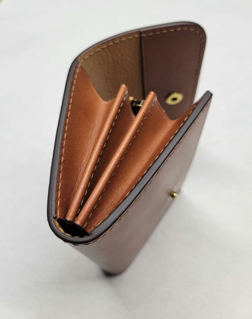 小銭入れ　ケース　財布　ハンドメイド　ハーフウォレット　コンパクト財布