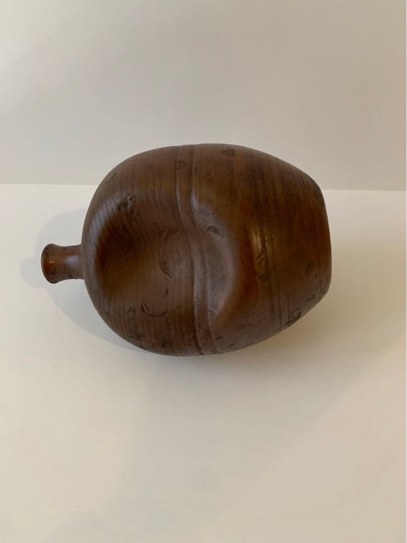 古備前焼　人形徳利　木村庄三郎