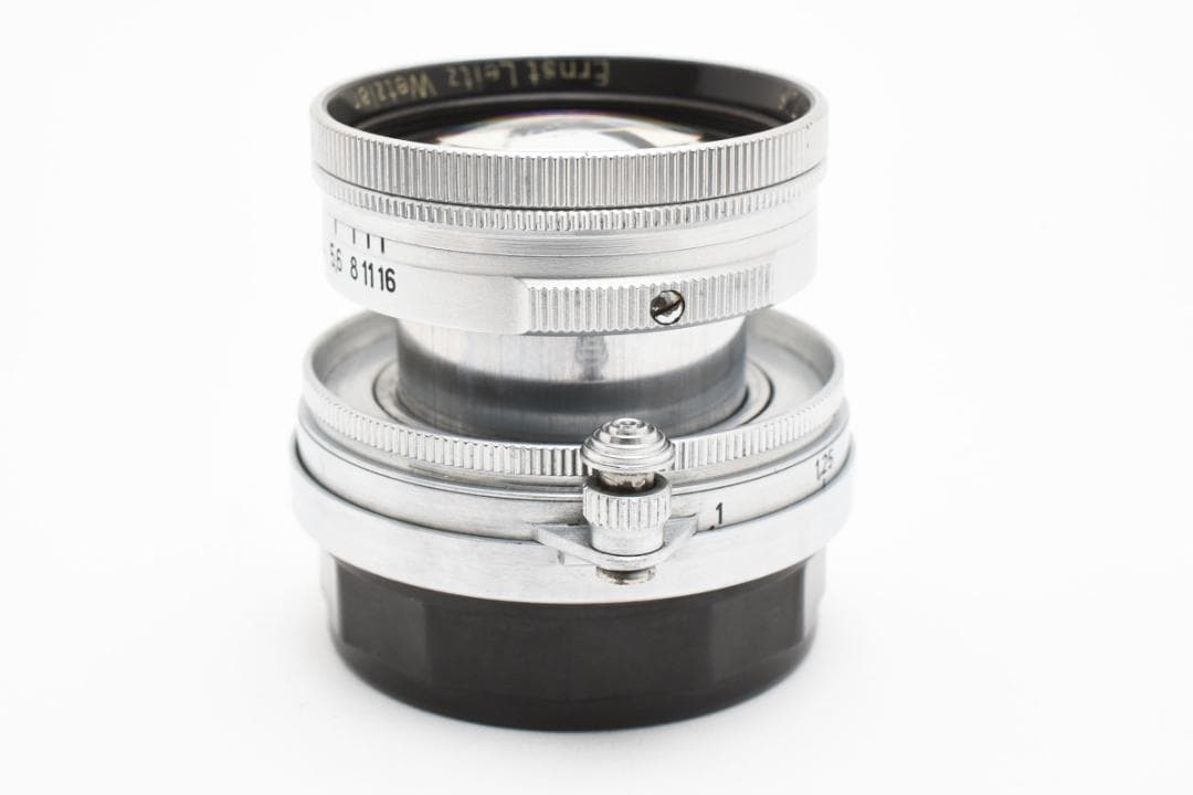 ライカ LEICA SUMMITAR 5cm F2 Lマウント 沈胴 レンズ