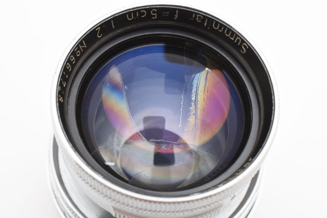 ライカ LEICA SUMMITAR 5cm F2 Lマウント 沈胴 レンズ
