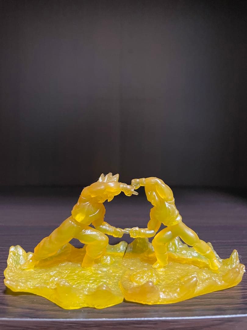 ドラゴンボールコレクション非売品イエロークリアフィギュアセット