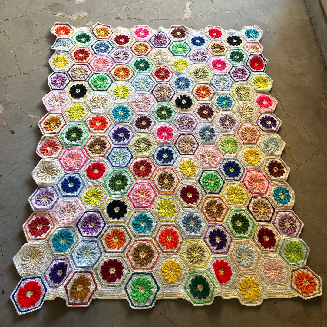 その他 USA Vintage Granny Blanket