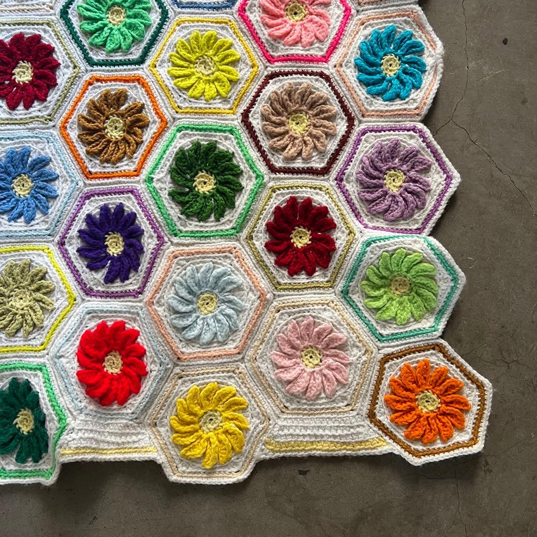 その他 USA Vintage Granny Blanket