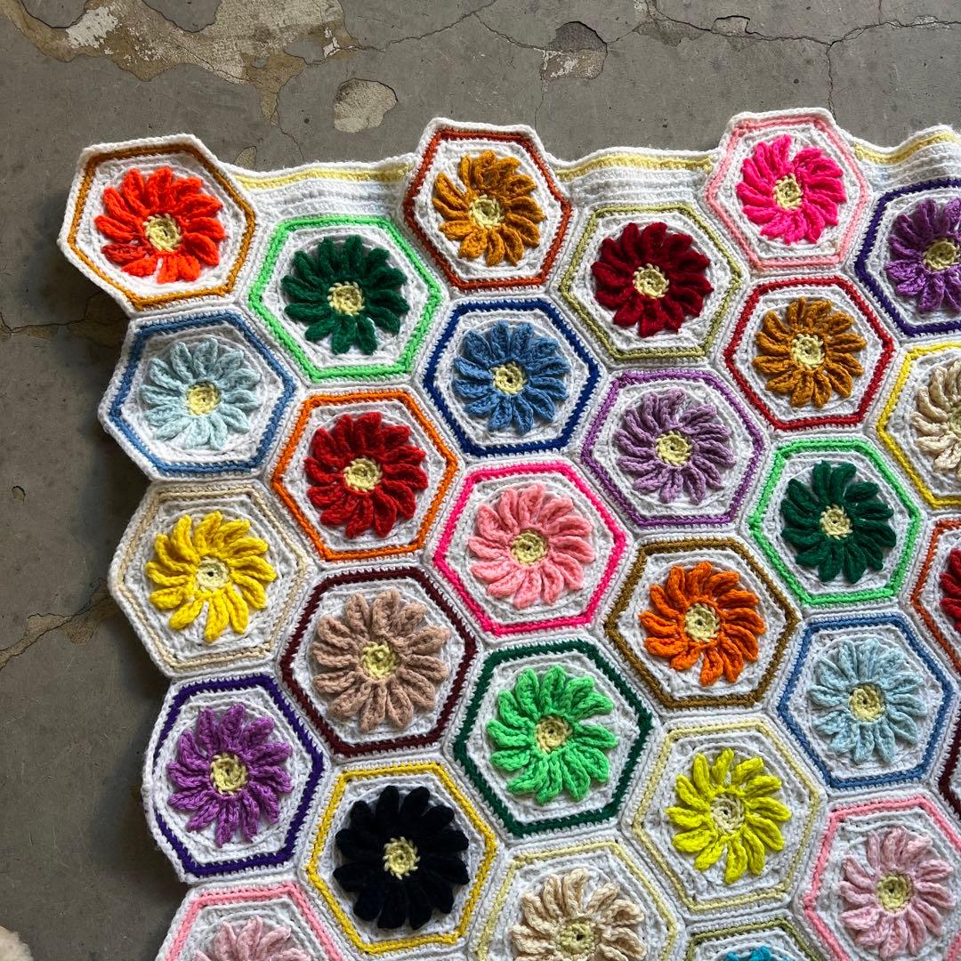 その他 USA Vintage Granny Blanket