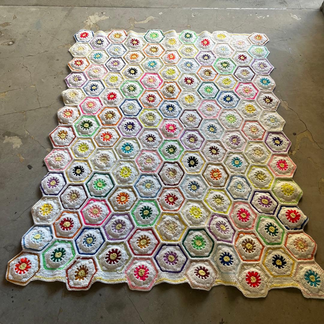 その他 USA Vintage Granny Blanket