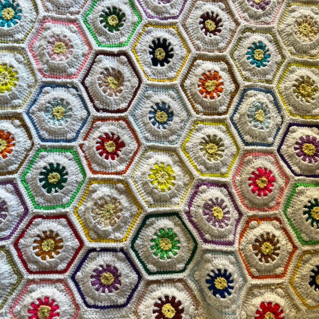 その他 USA Vintage Granny Blanket